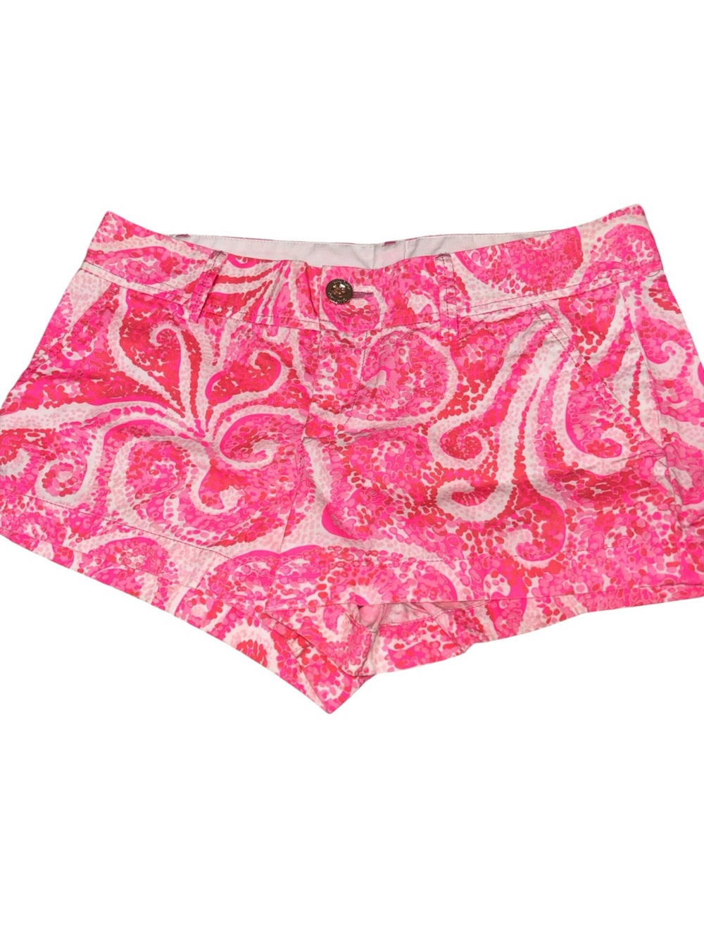 Lilly Pulitzer Pink Pout Paisley Print Walsh Women's Shorts